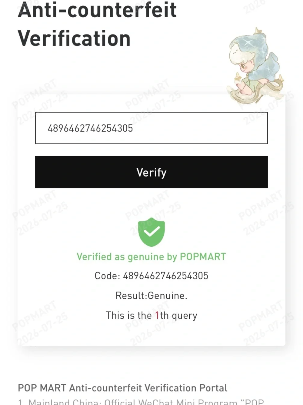 Authentic POP MART MOKOKO Sweetheart Series 